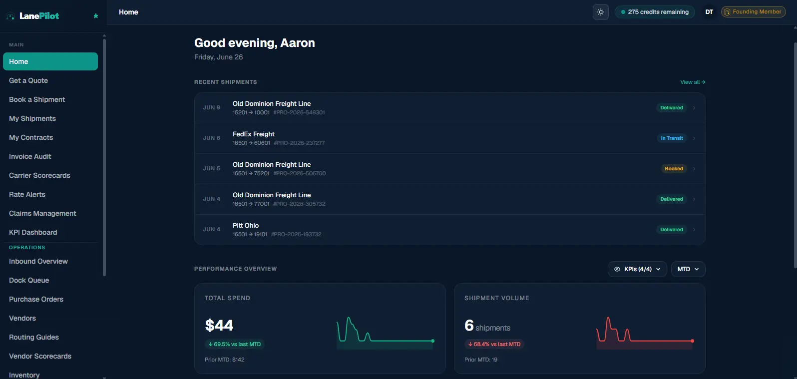 Screenshot 2 of LanePilot