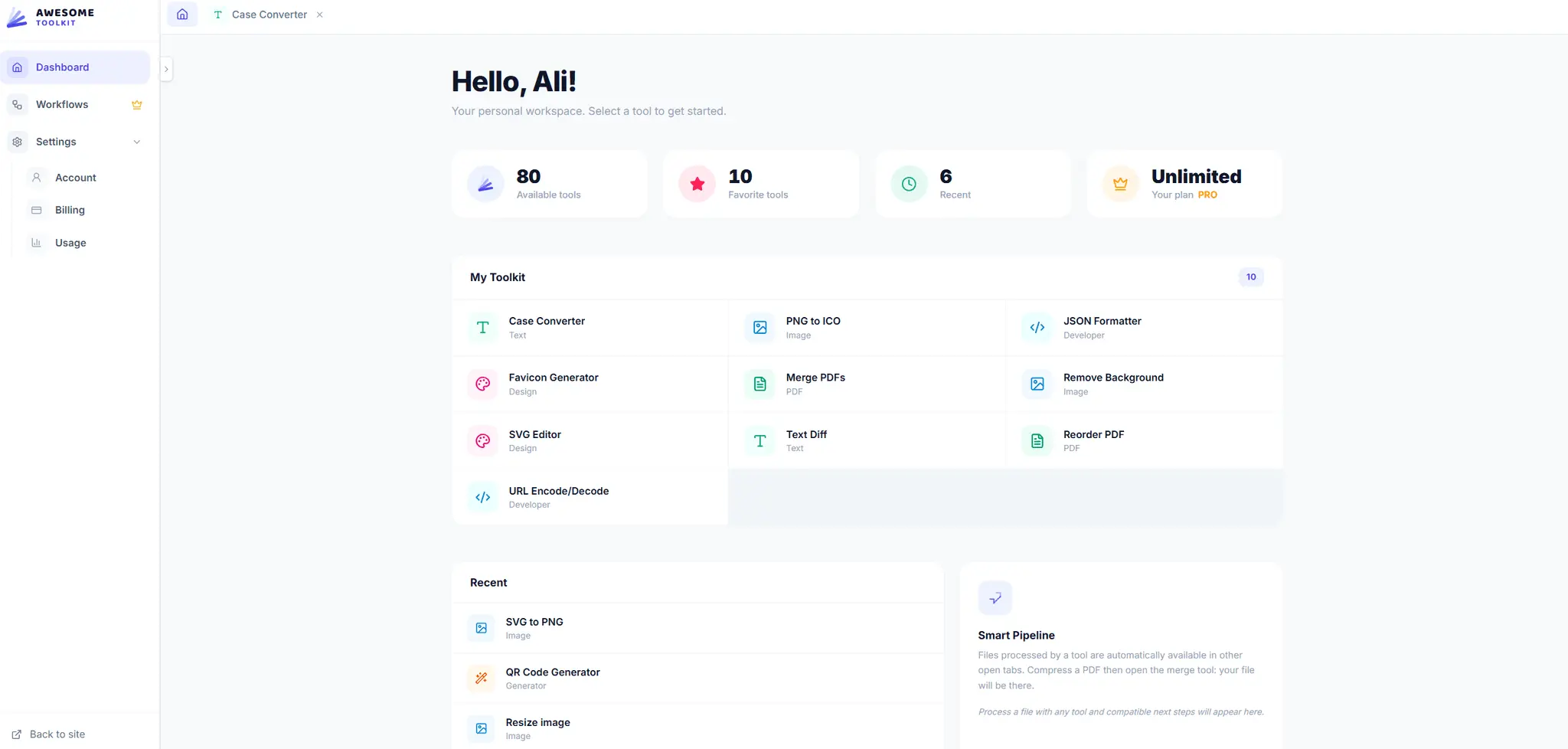 Screenshot 2 of Awesome Toolkit