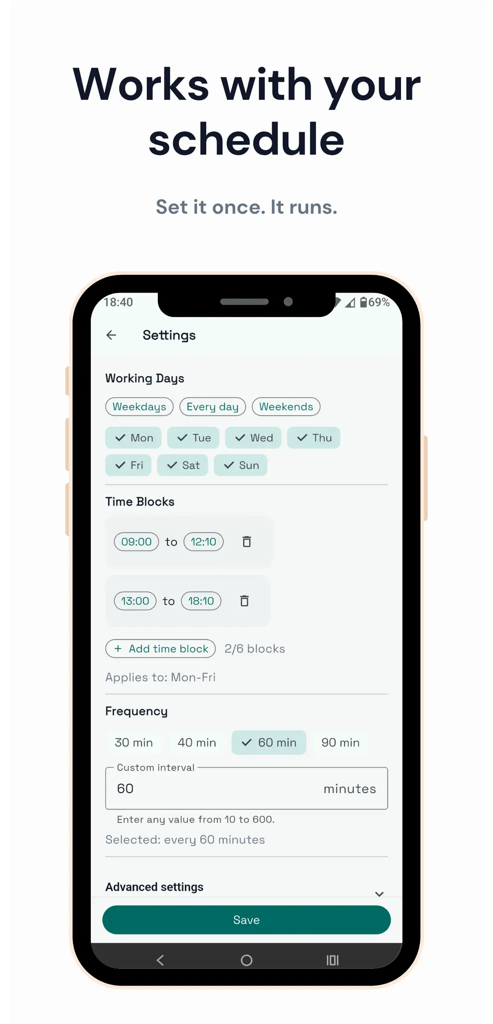Screenshot 4 of Move Reminders