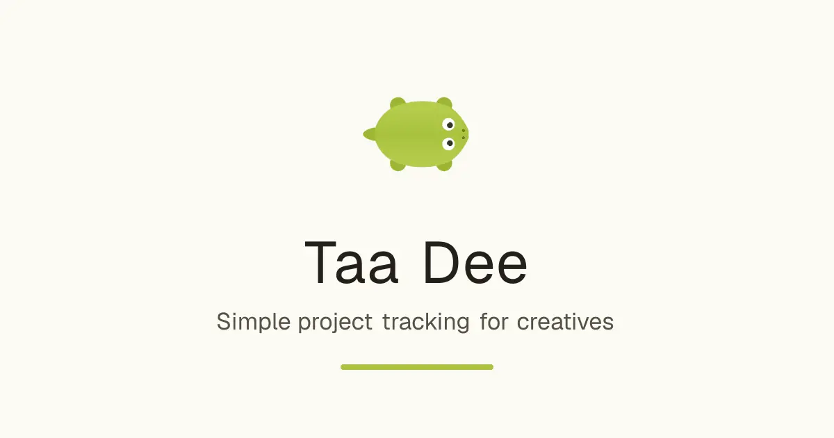Screenshot 1 of Taa Dee
