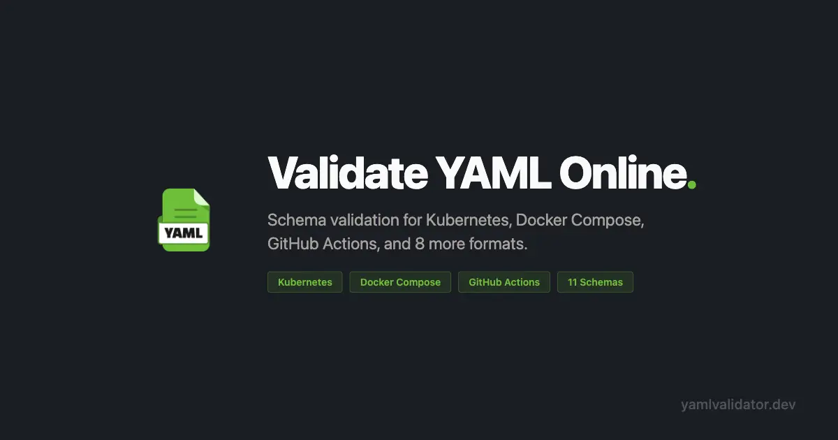 Screenshot 1 of YAML Validator