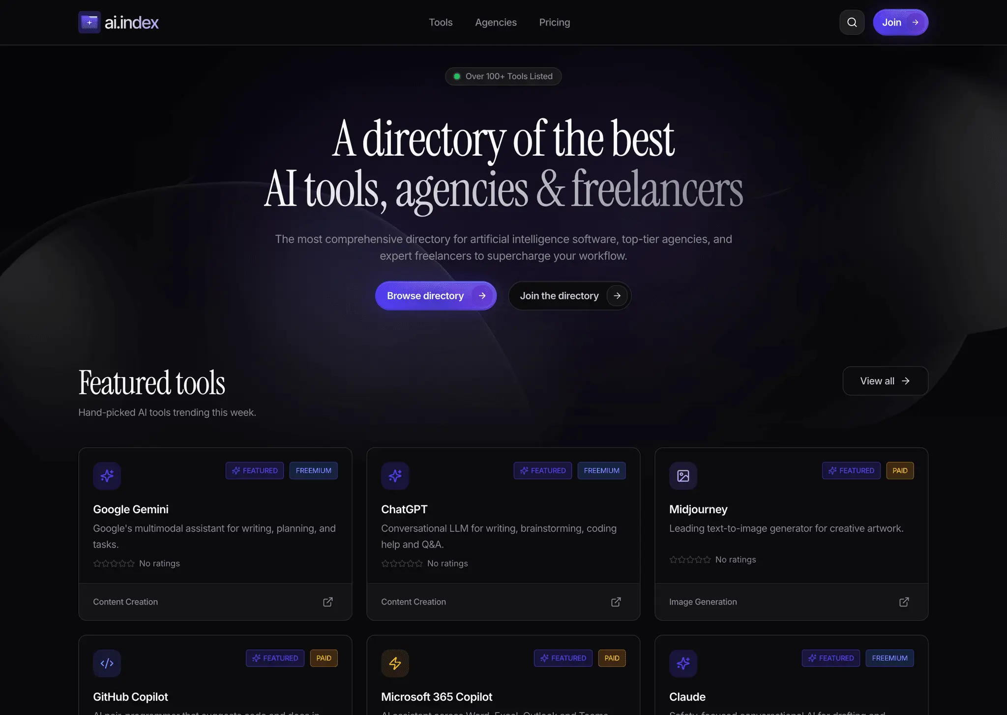 Screenshot 3 of AI Index