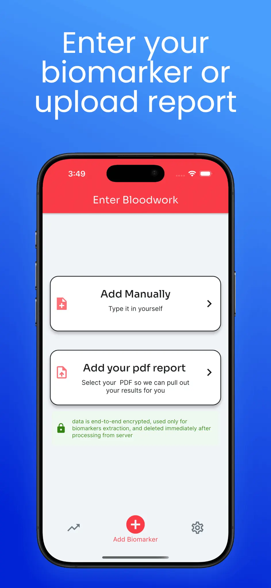 Screenshot 3 of BloodTrends