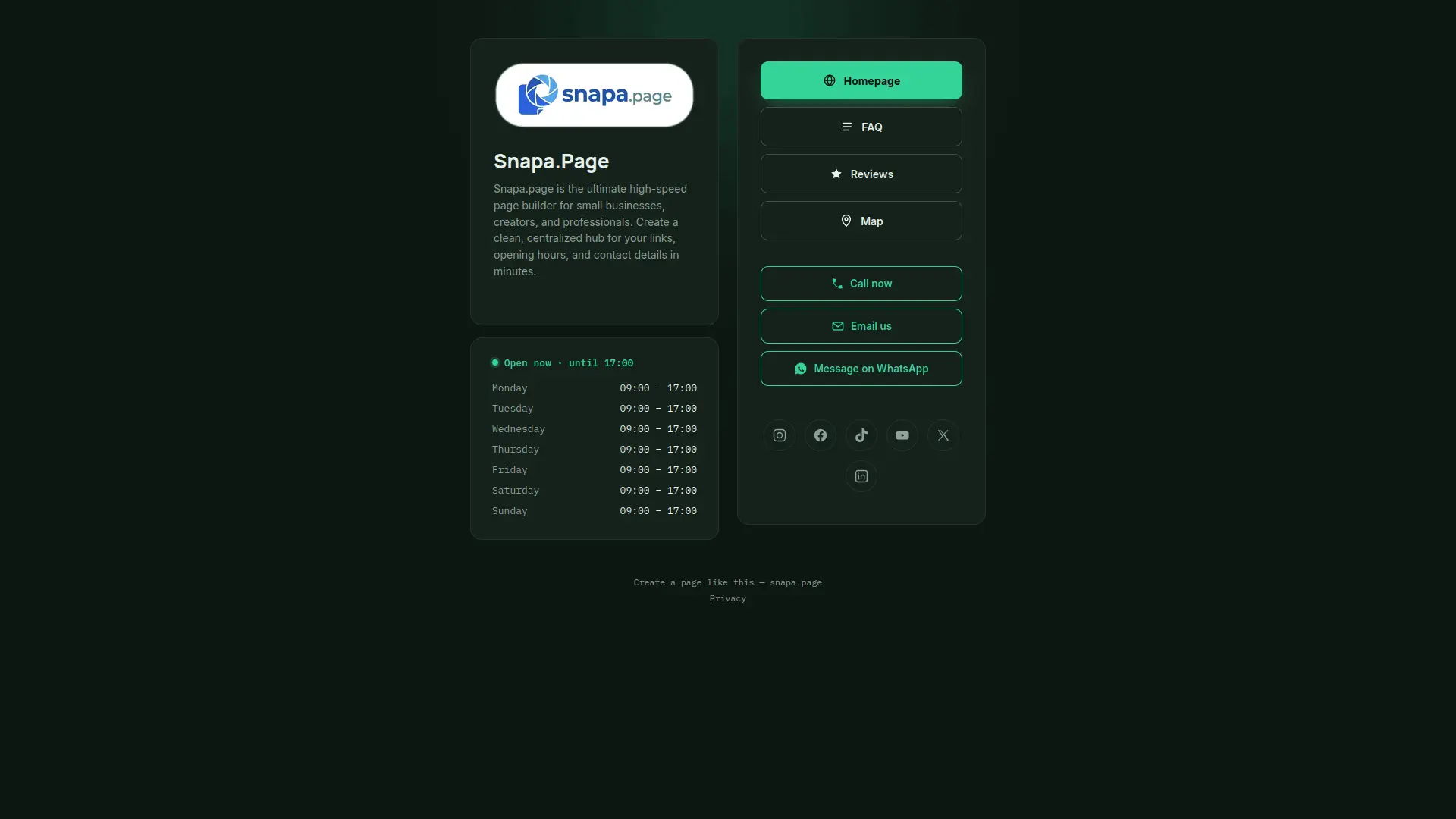 Screenshot 3 of Snapa.page