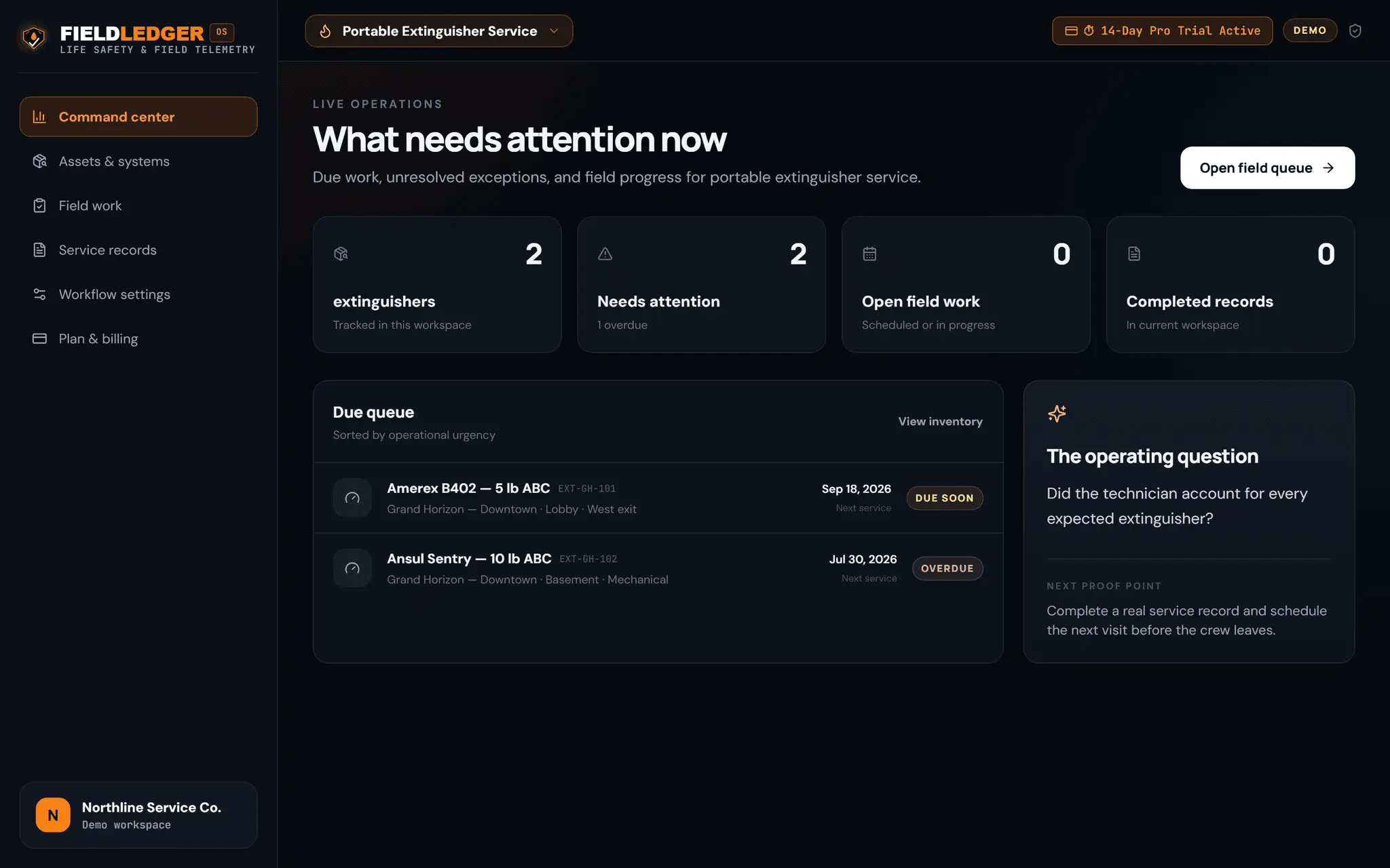 Screenshot 2 of FieldLedger