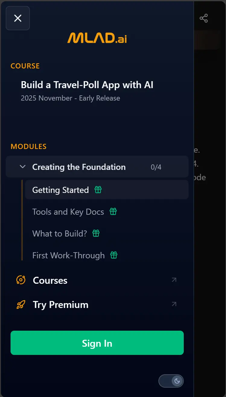 Screenshot 2 of MLAD.ai - Master AI-Powered Software Dev