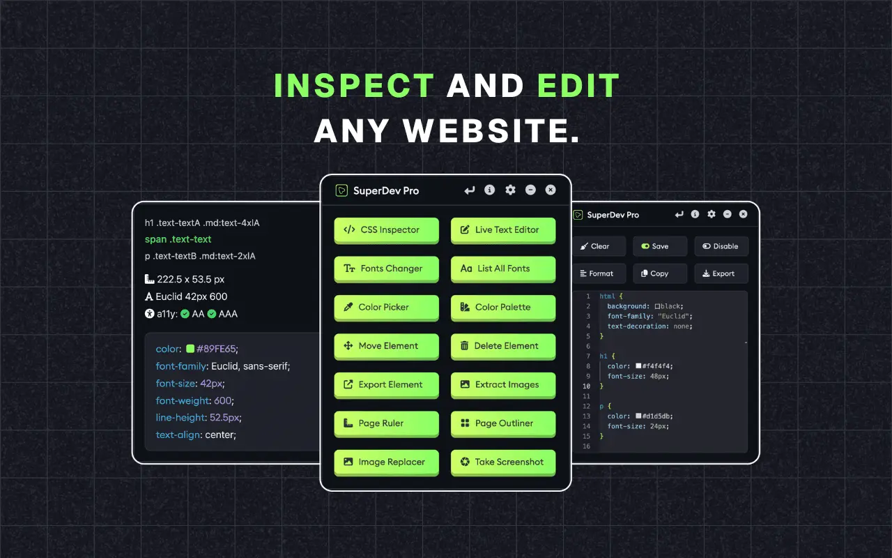 Screenshot 2 of SuperDev Pro