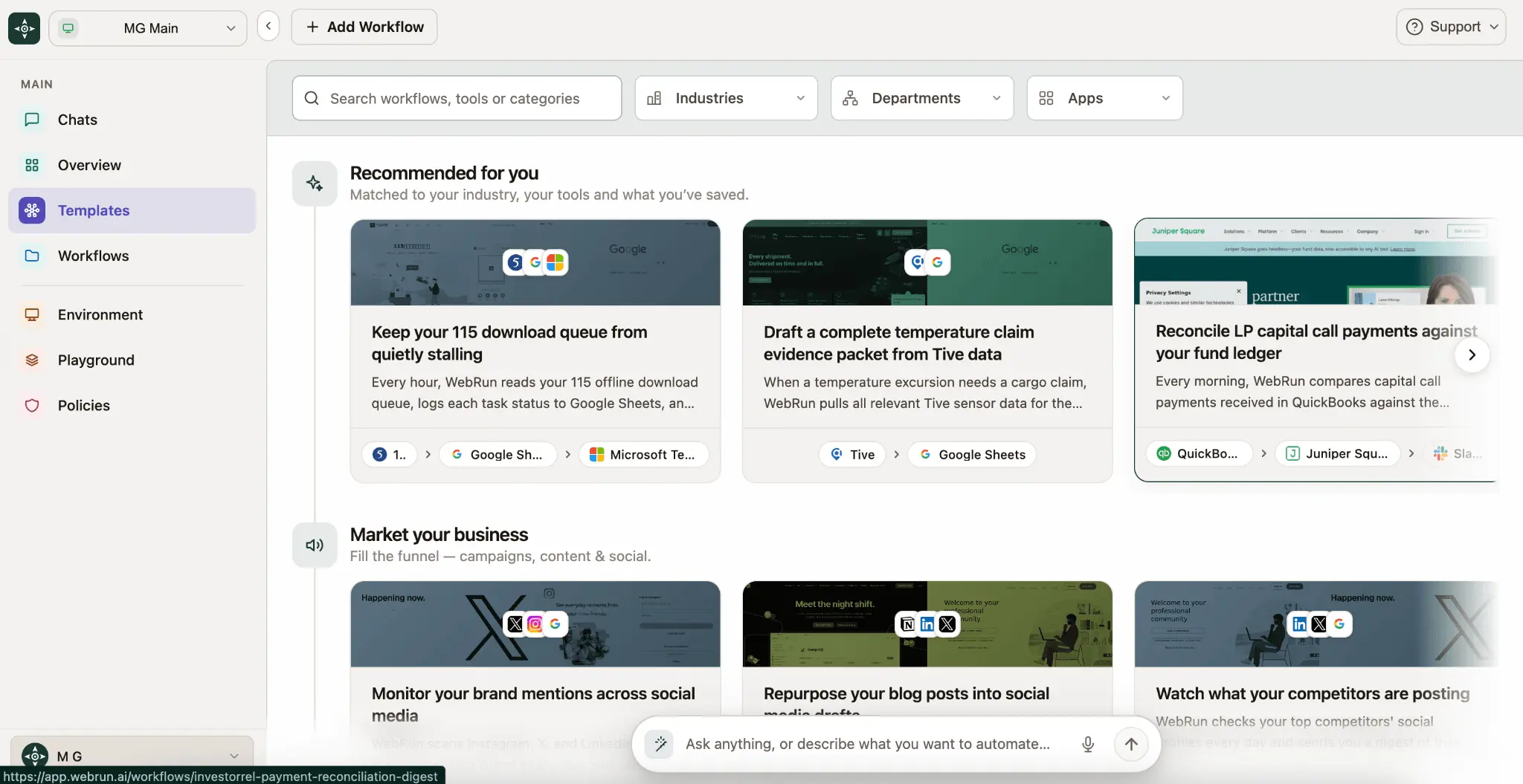 Screenshot 2 of WebRun