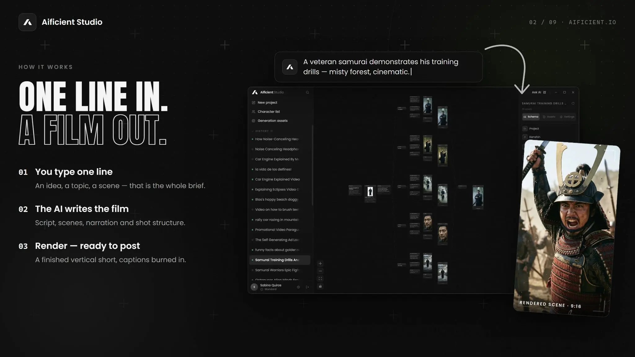 Screenshot 2 of Aificient Studio
