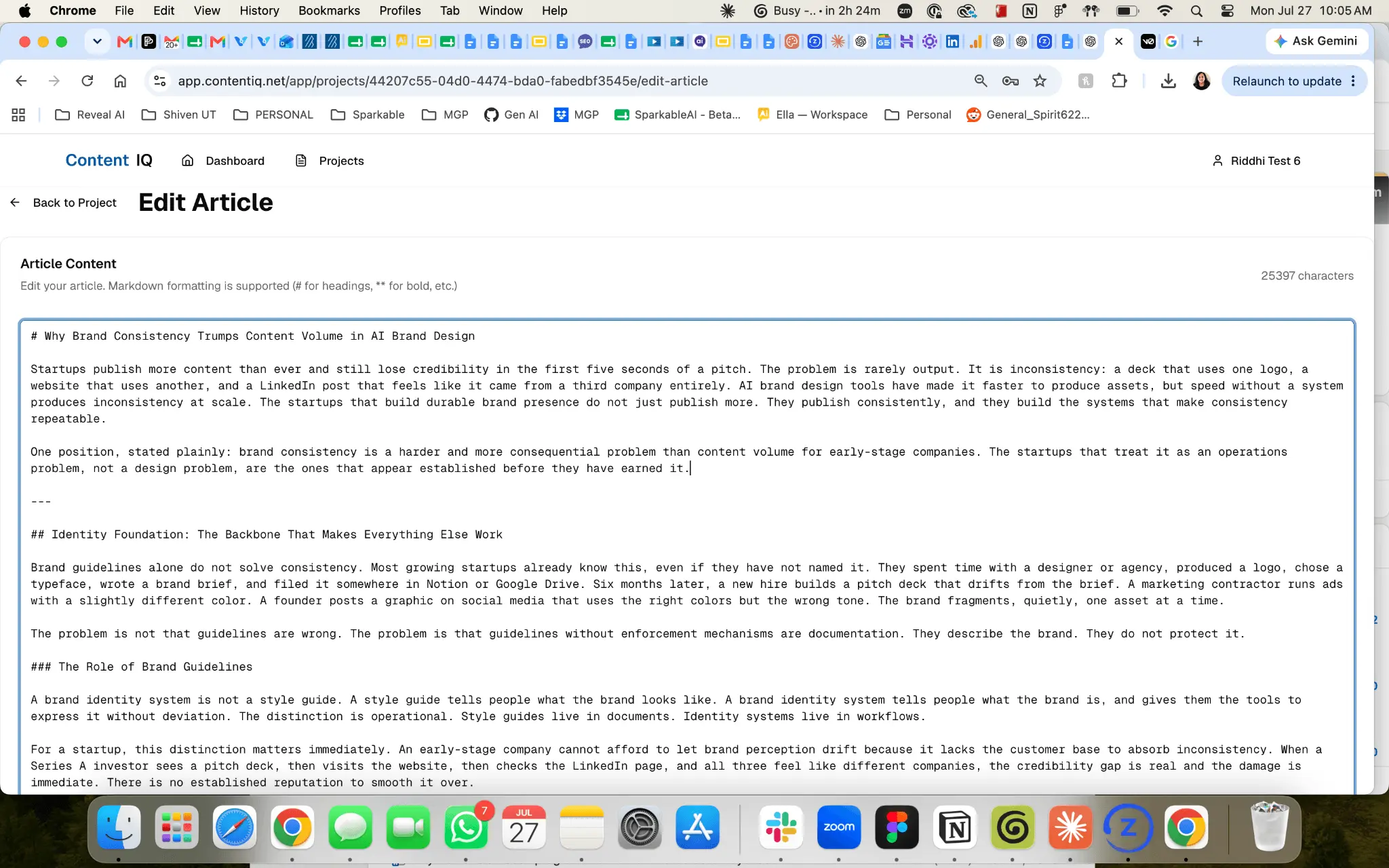 Screenshot 7 of ContentIQ