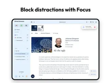 Screenshot 4 of Brink Browser