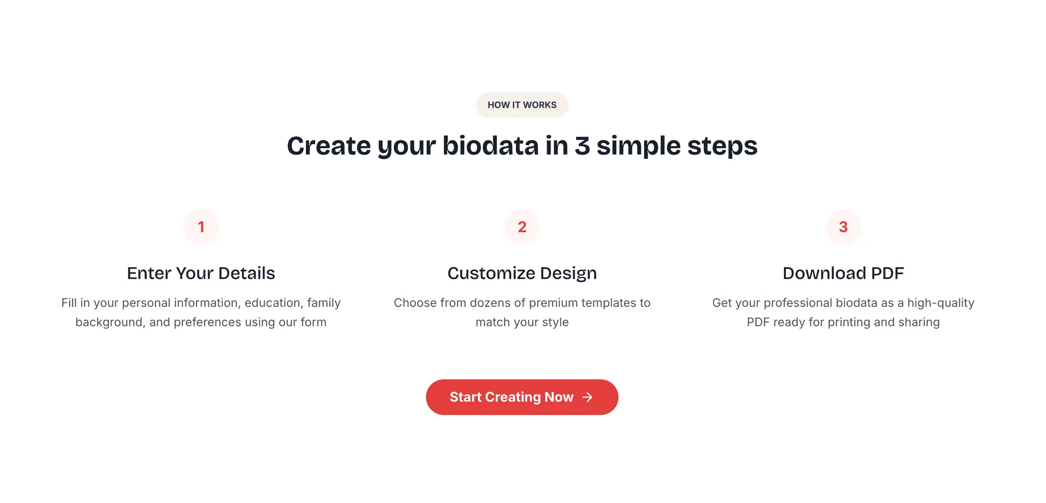 Screenshot 1 of MatrimonyBio