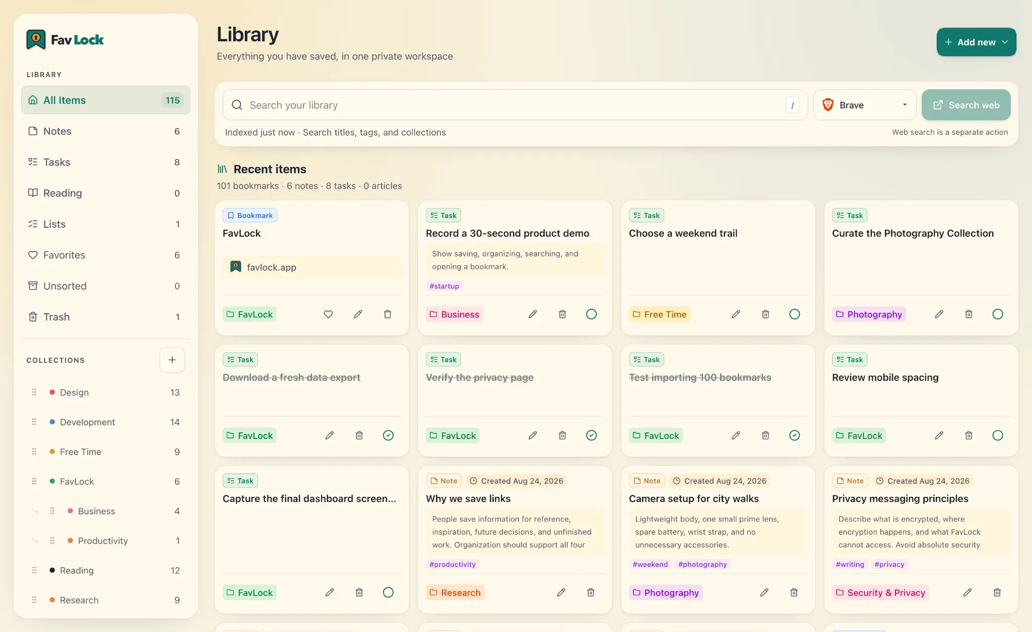 Screenshot 1 of FavLock