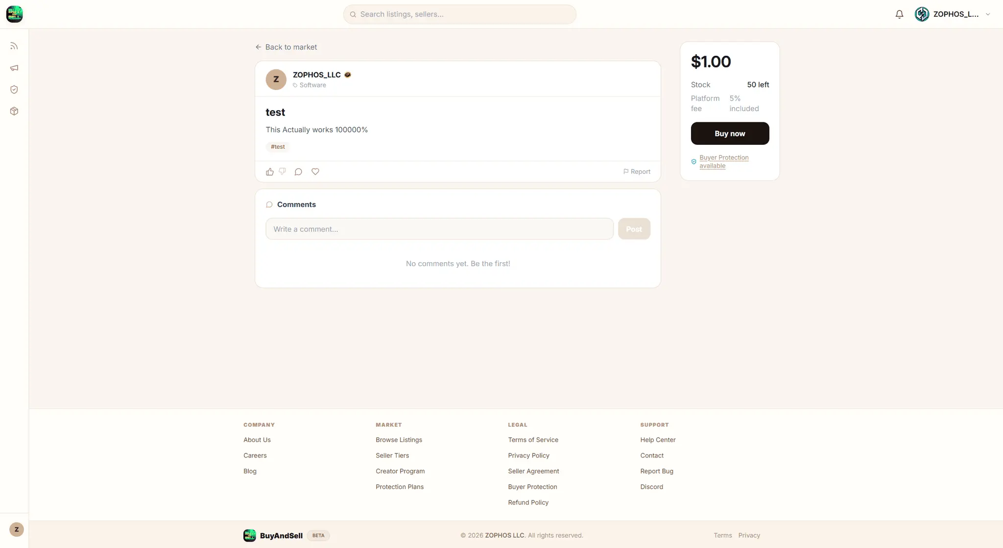 Screenshot 2 of BuyAndSell
