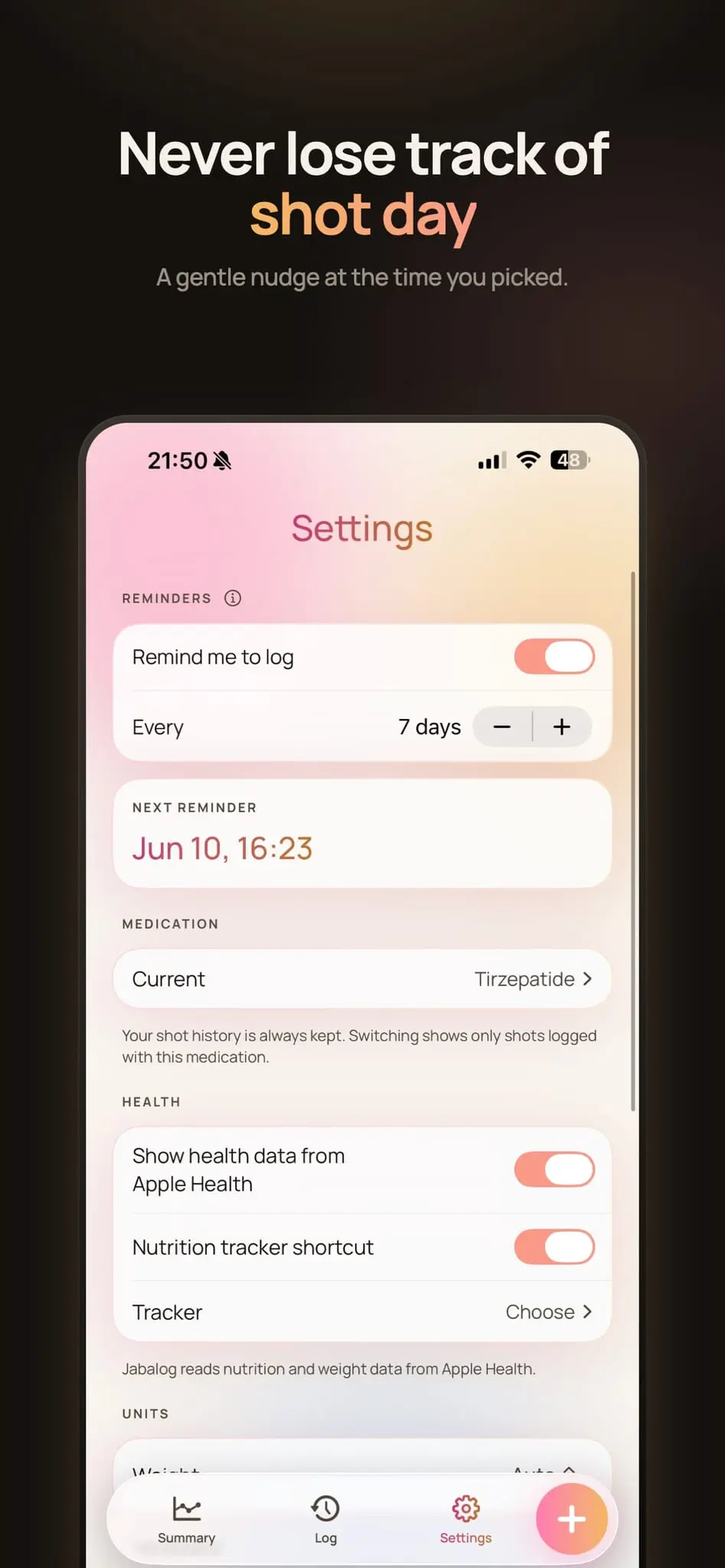 Screenshot 4 of Jabalog
