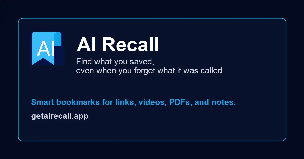 Screenshot 1 of AI Recall