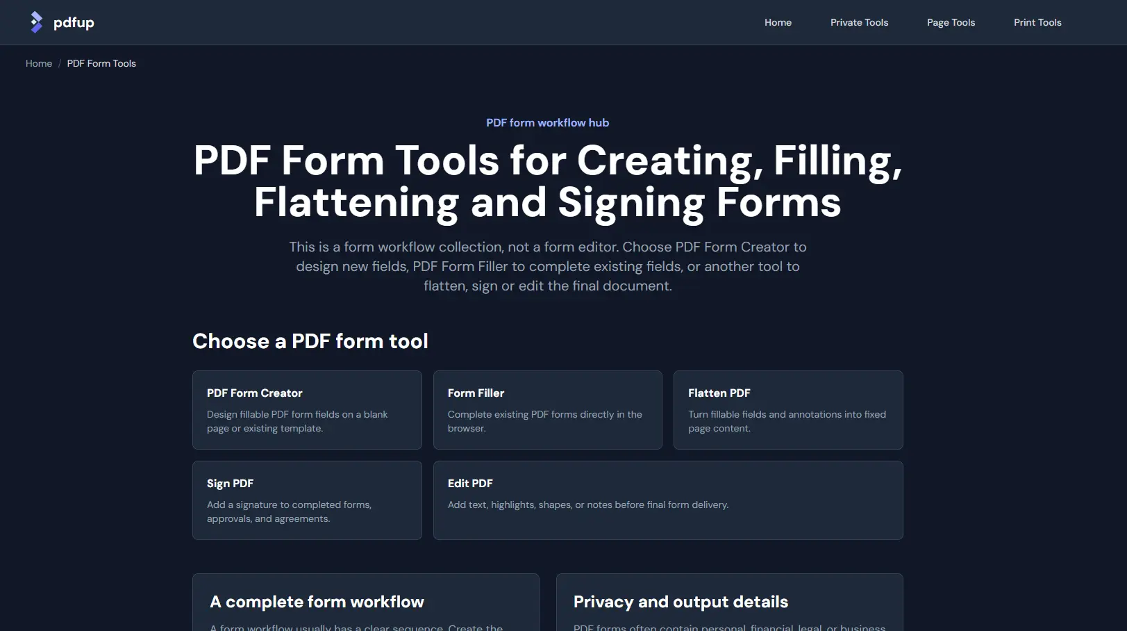 Screenshot 4 of PDFup