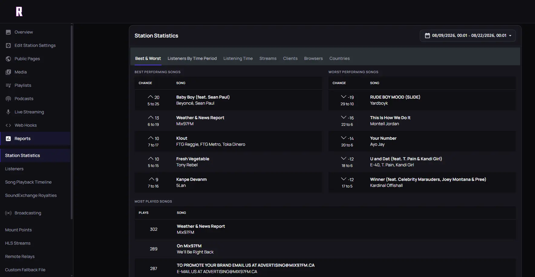Screenshot 2 of Radiocast