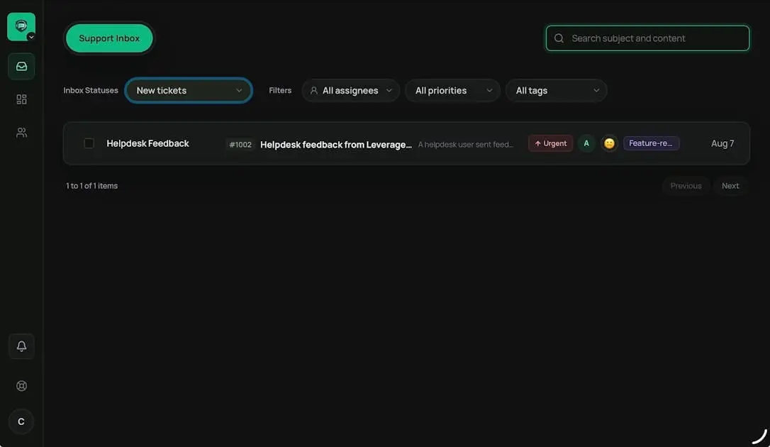 Screenshot 1 of Helpdesk by Virtual Shinobis