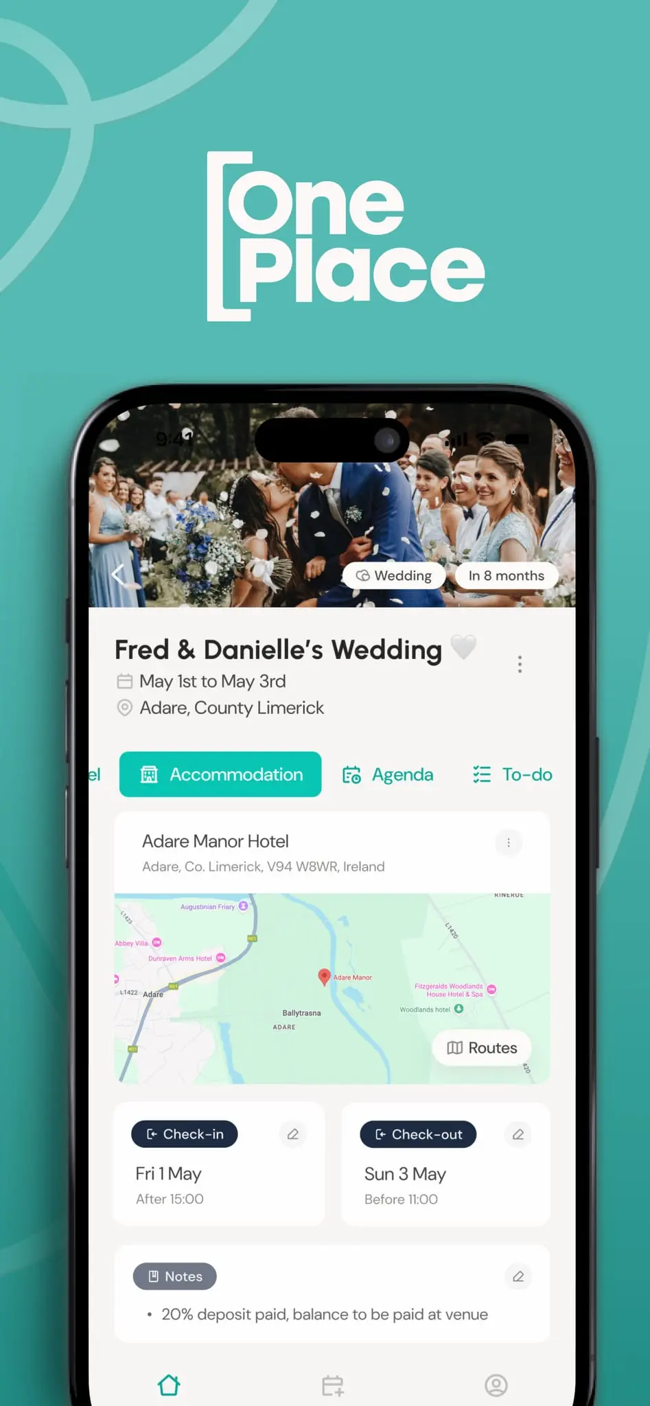 Screenshot 4 of One Place: Shared events & group plans