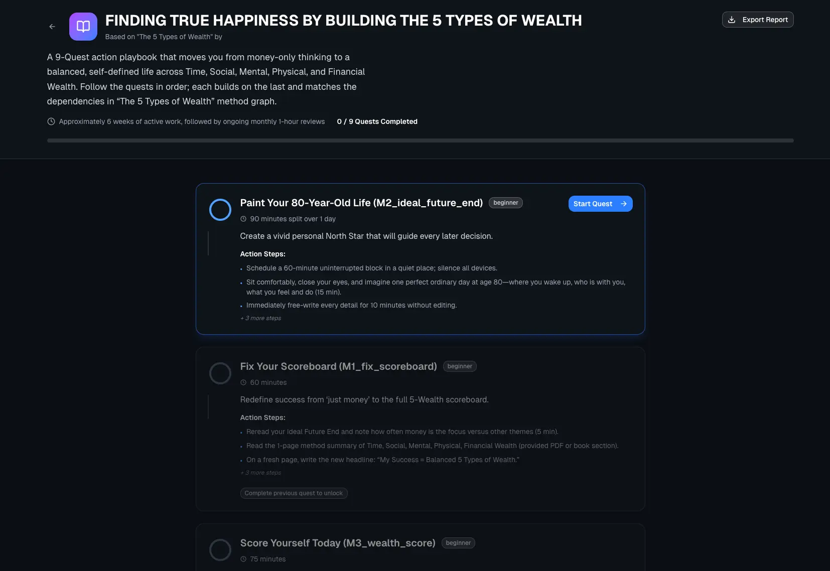 Screenshot 2 of ReadAct