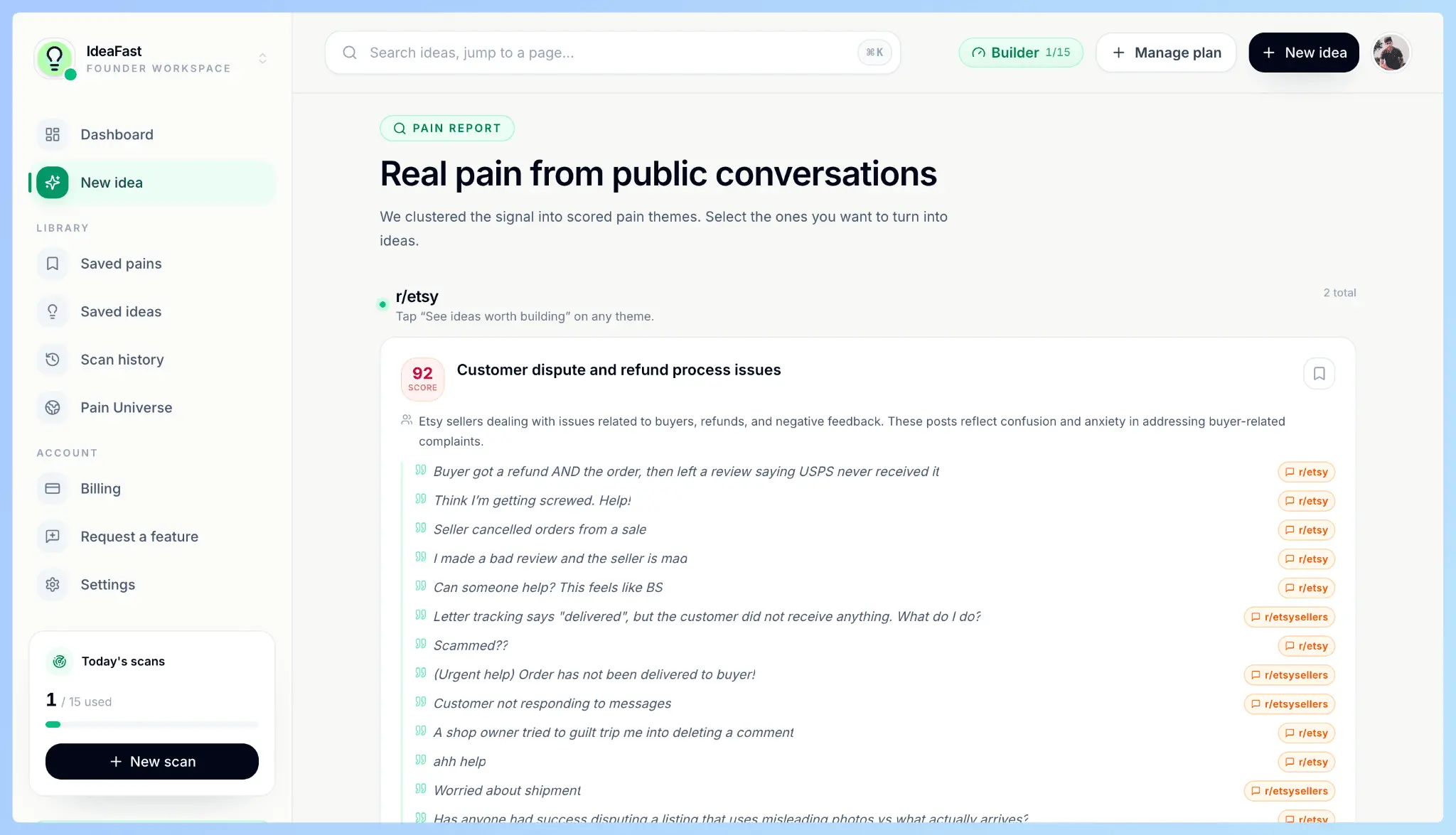 Screenshot 2 of ideaFast