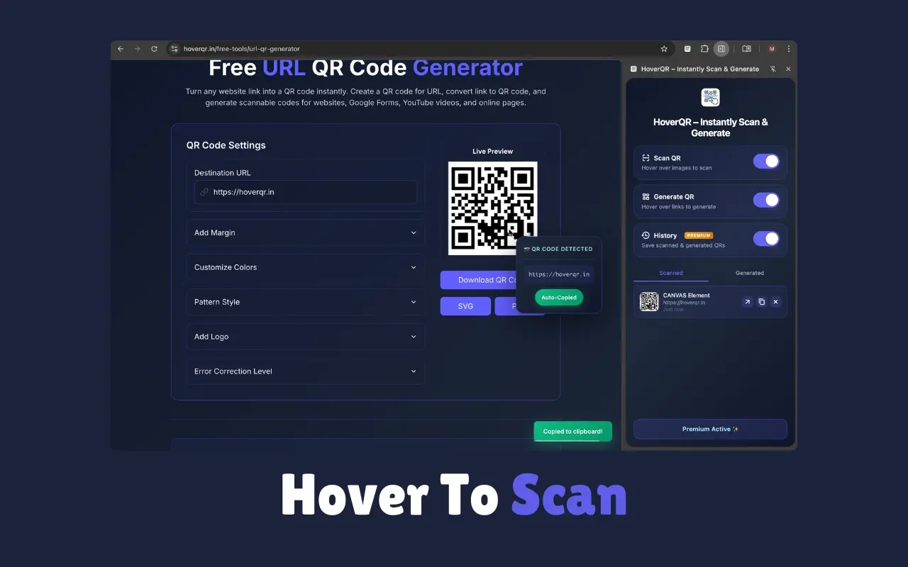 Screenshot 5 of HoverQR