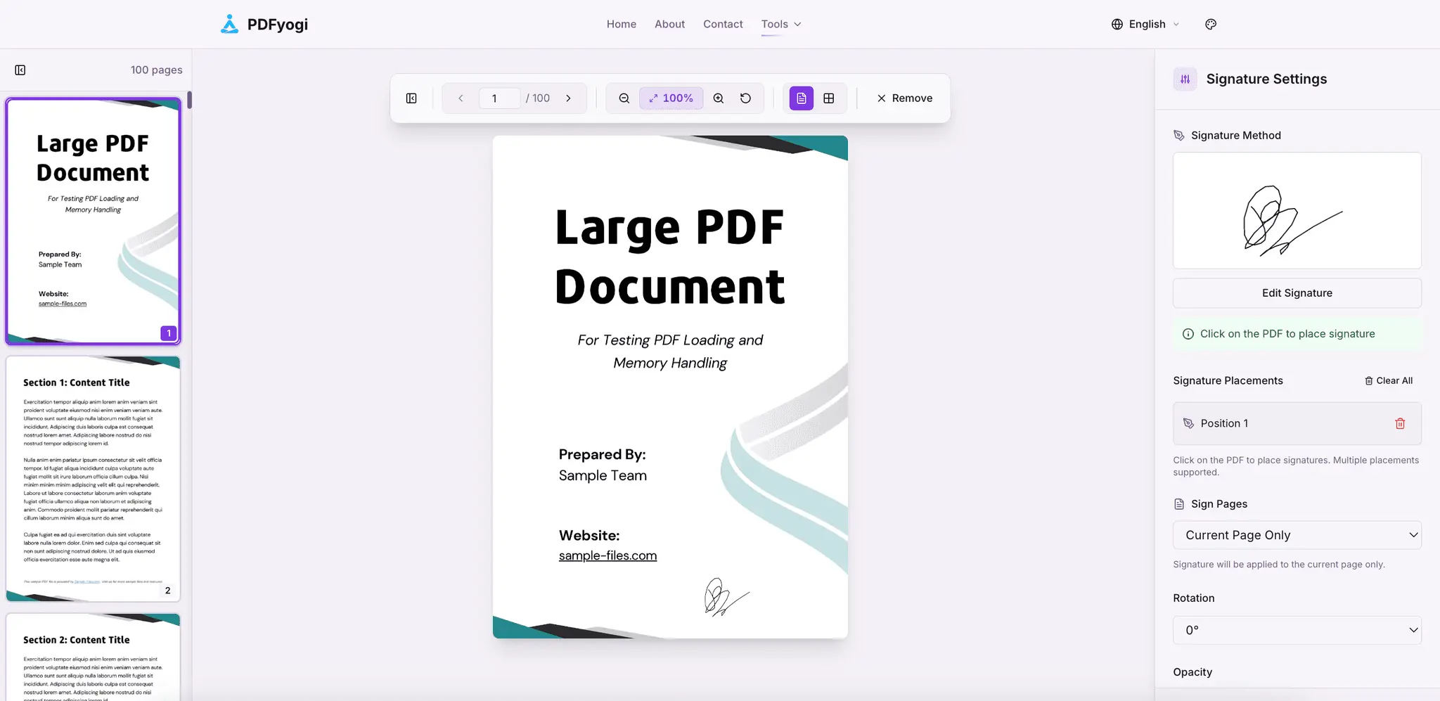 Screenshot 2 of PDFyogi: Privacy First PDF Tools
