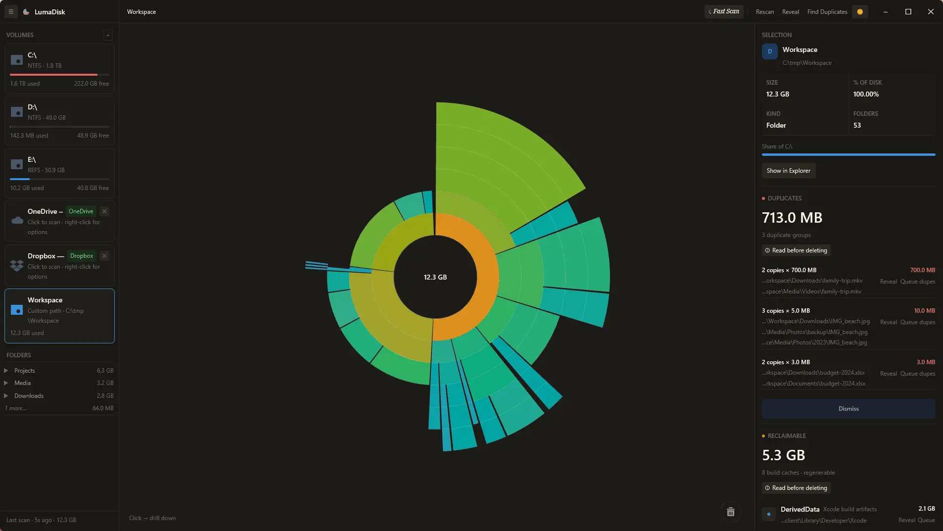 Screenshot 3 of LumaDisk