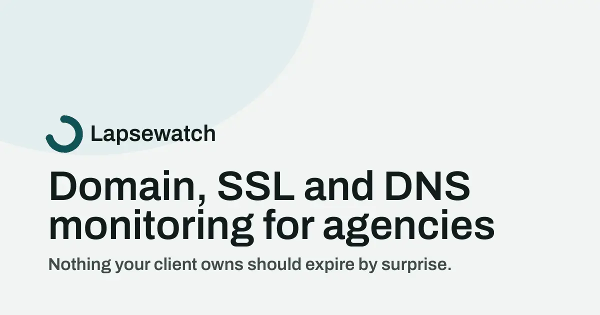 Screenshot 1 of Lapsewatch