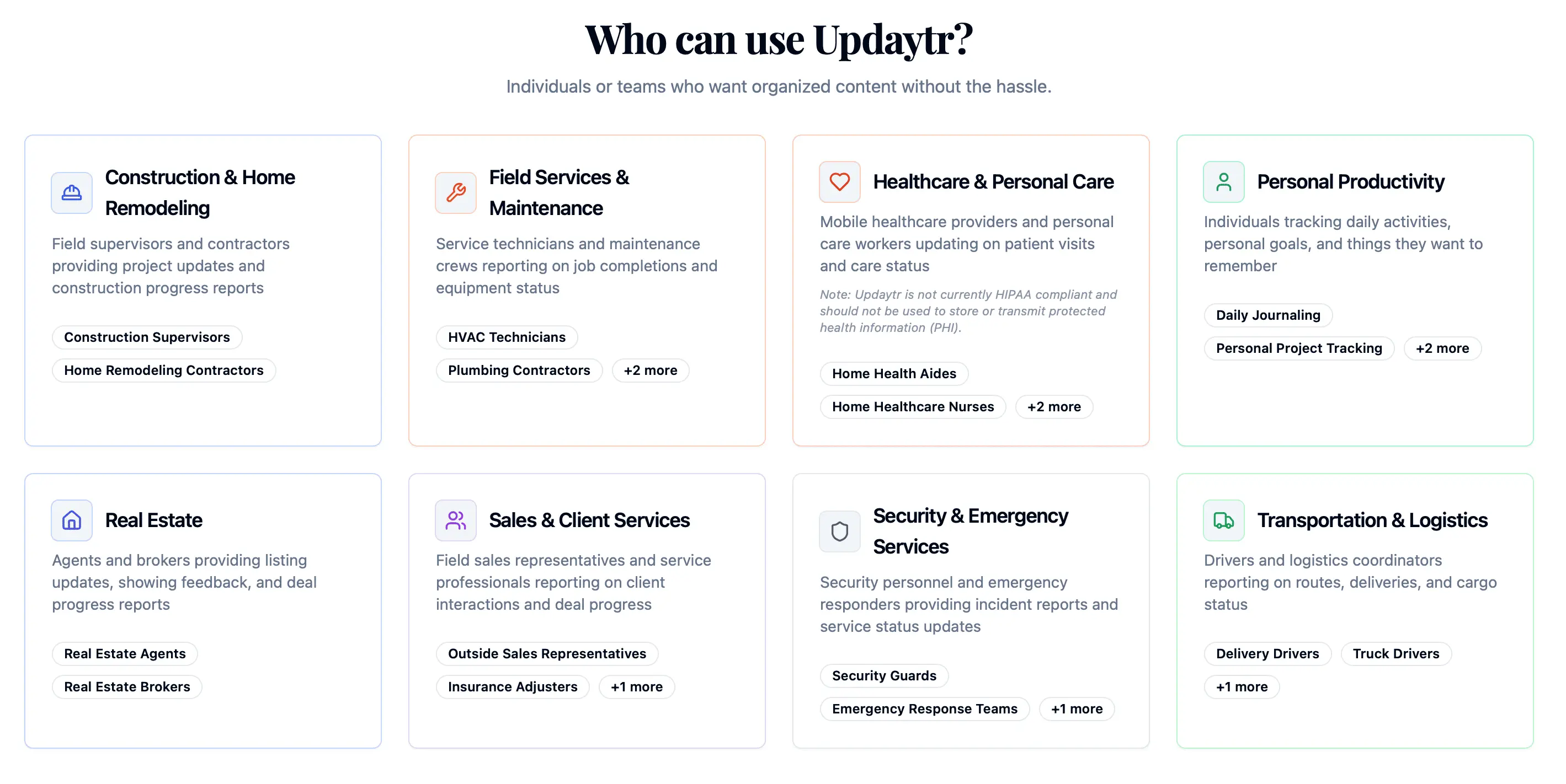 Screenshot 2 of Updaytr