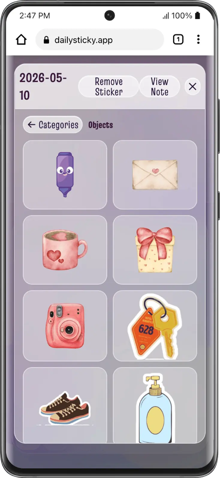 Screenshot 4 of Daily Sticky