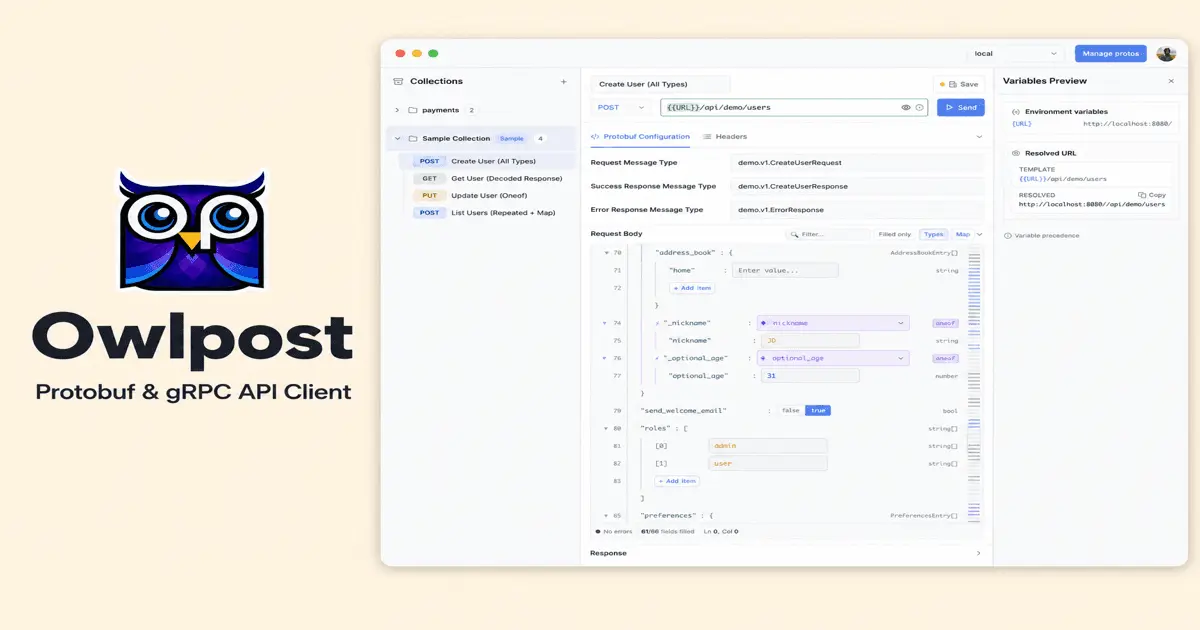 Screenshot 1 of Owlpost