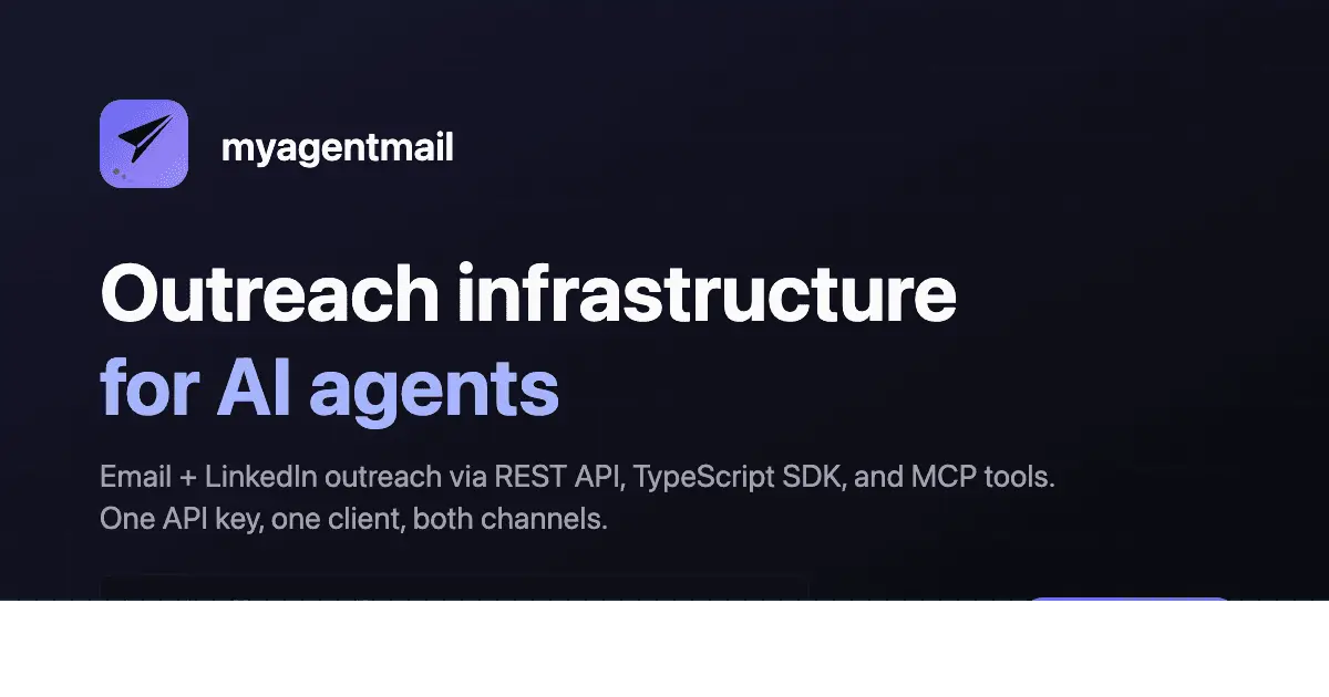 Screenshot 1 of MyAgentMail