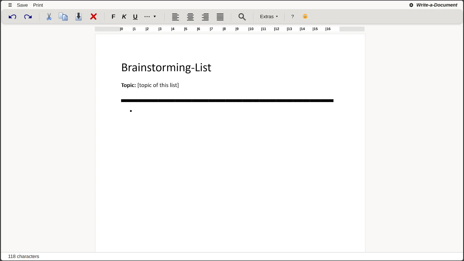 Screenshot 3 of Write-a-Document Online