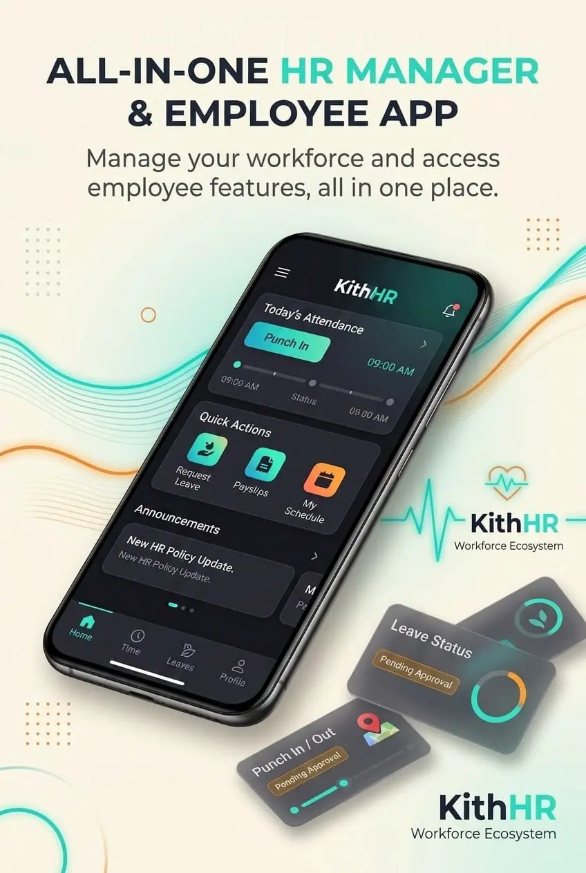 Screenshot 2 of KithHR - Staff Rota Time Clock