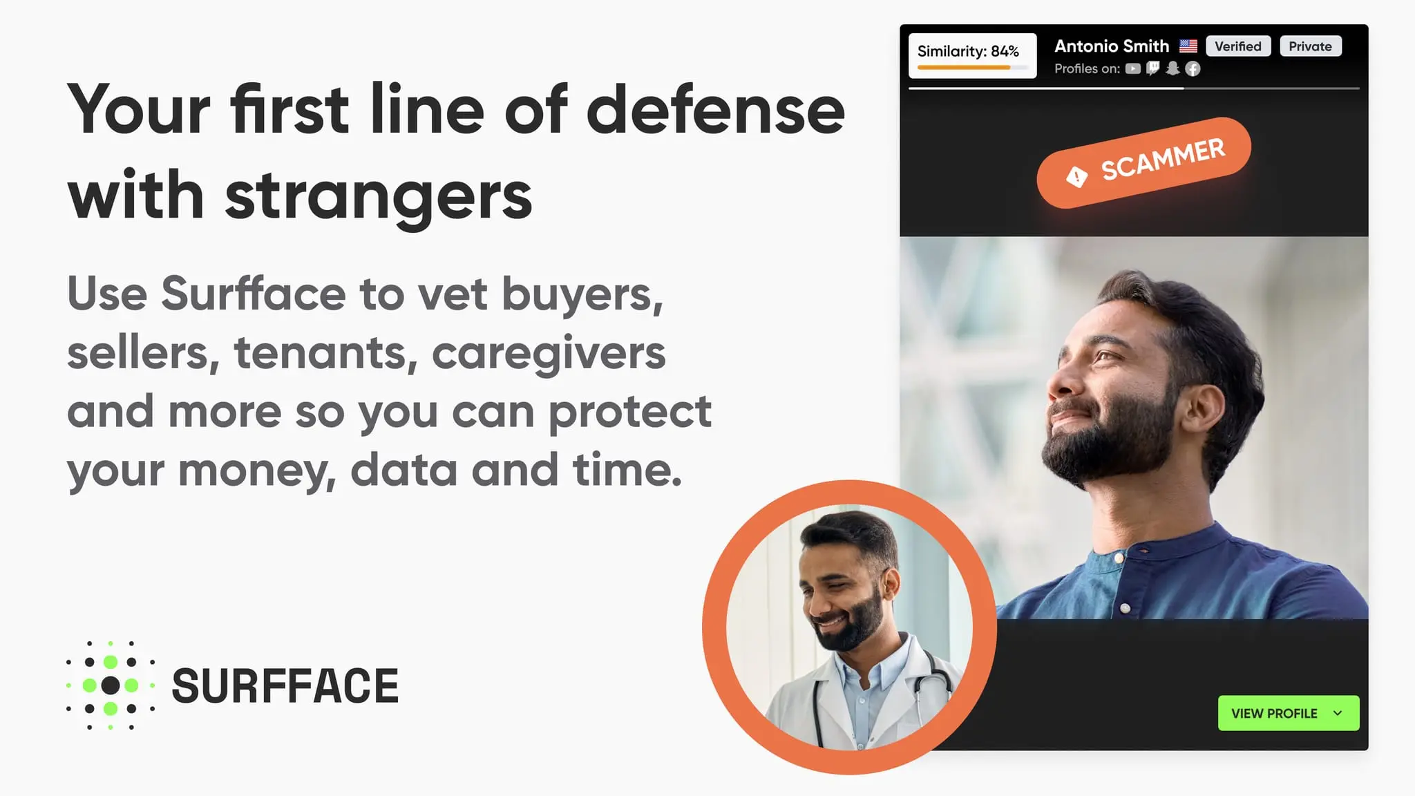Screenshot 3 of Surfface | Face Search and People Finder
