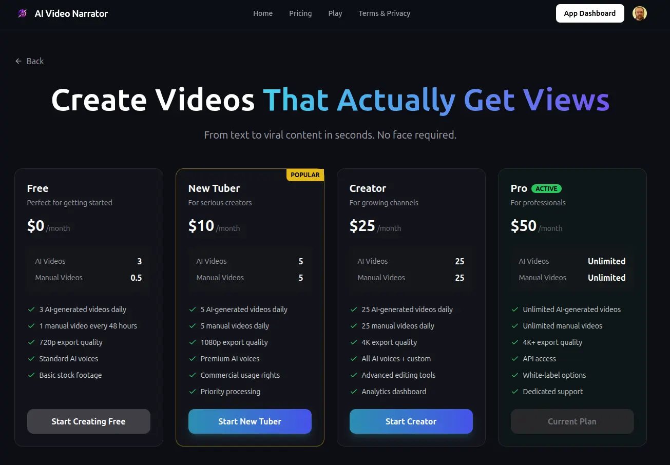 Screenshot 2 of AI Video Narrator 