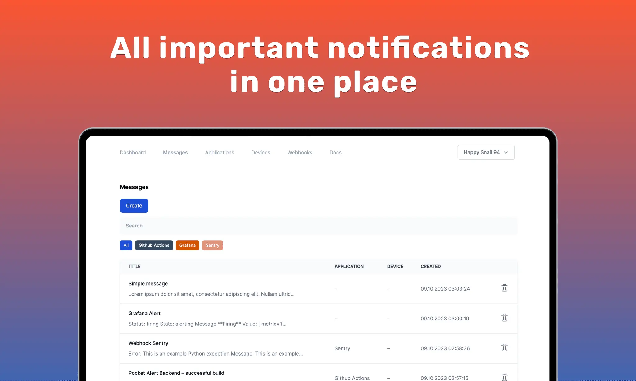 Screenshot 5 of Pocket Alert
