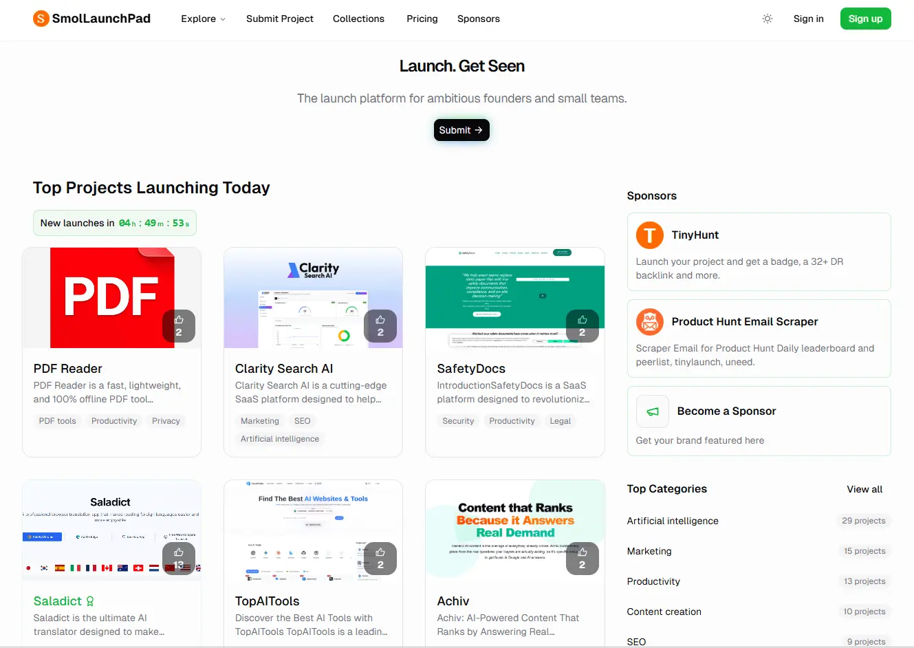 Screenshot 1 of SmolLaunchPad