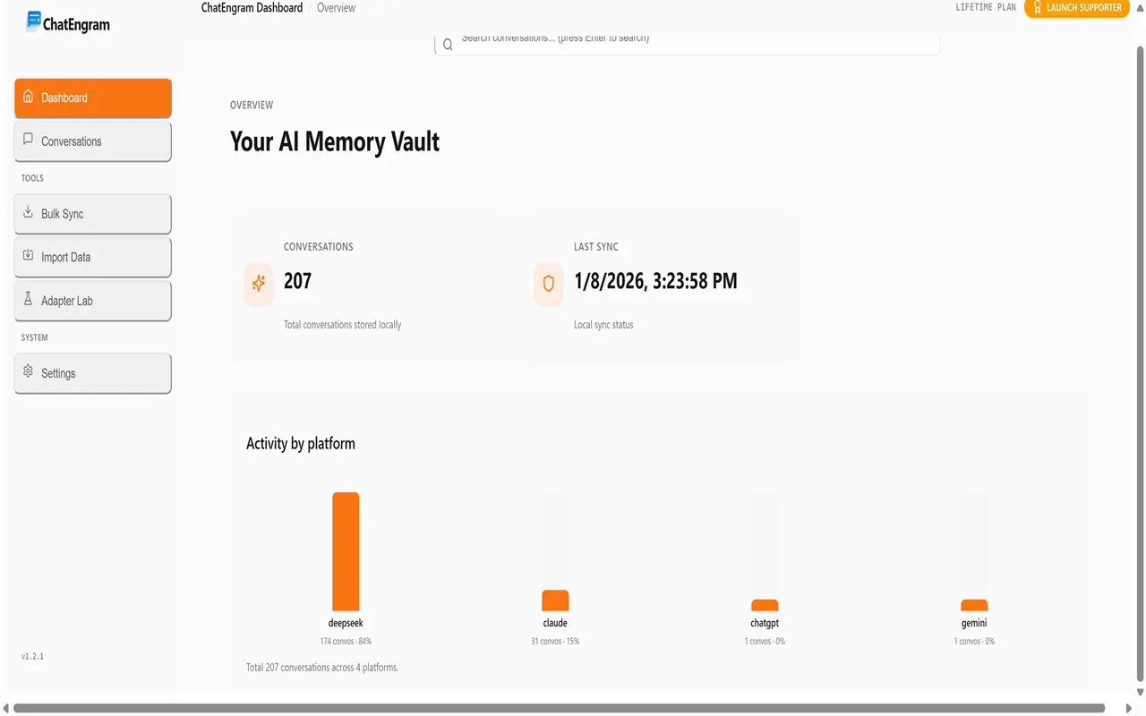 Screenshot 5 of ChatEngram - Your AI Second Brain