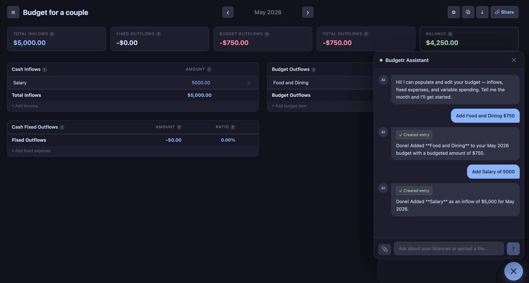 Screenshot 2 of Budgetrapp