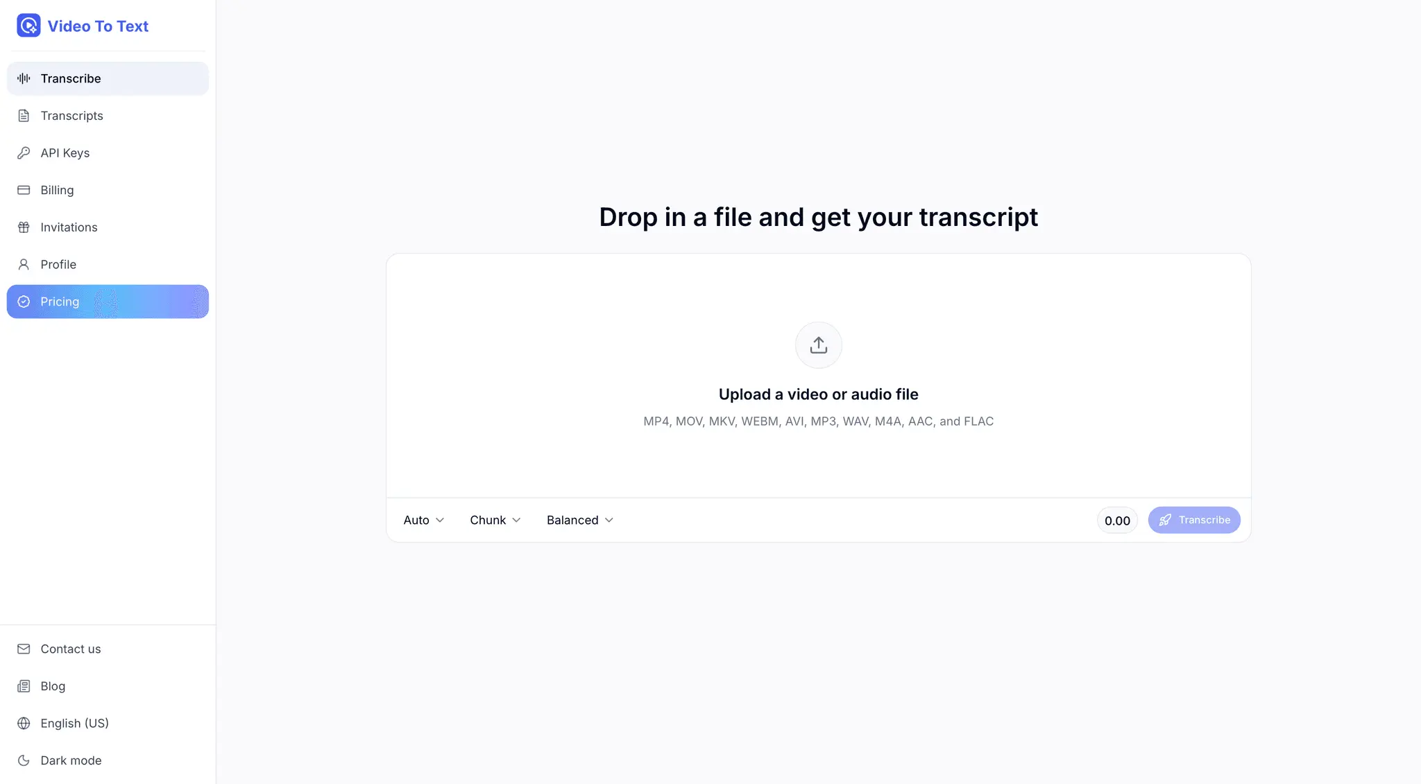 Screenshot 1 of Video To Text