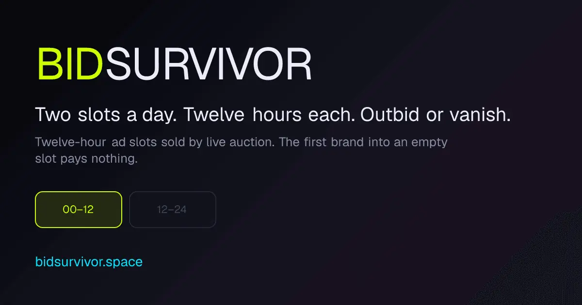 Screenshot 1 of BidSurvivor