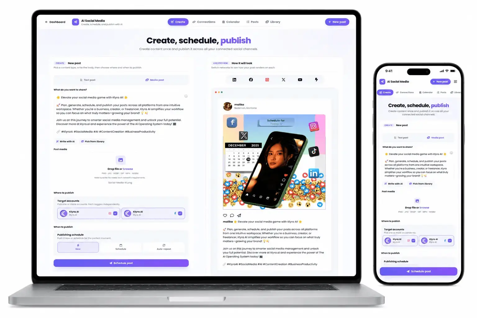 Screenshot 4 of Klyra AI