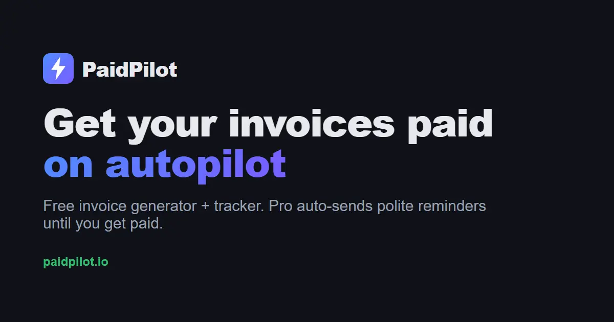Screenshot 1 of PaidPilot