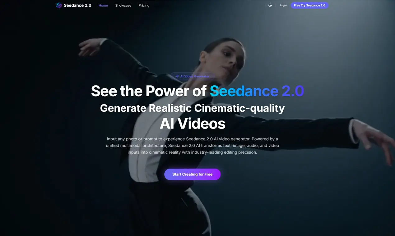 Screenshot 1 of Seedance 2.0