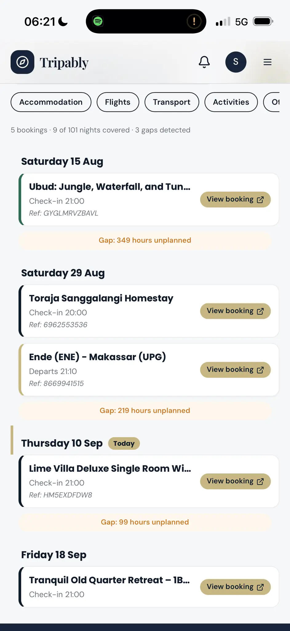 Screenshot 3 of Tripably
