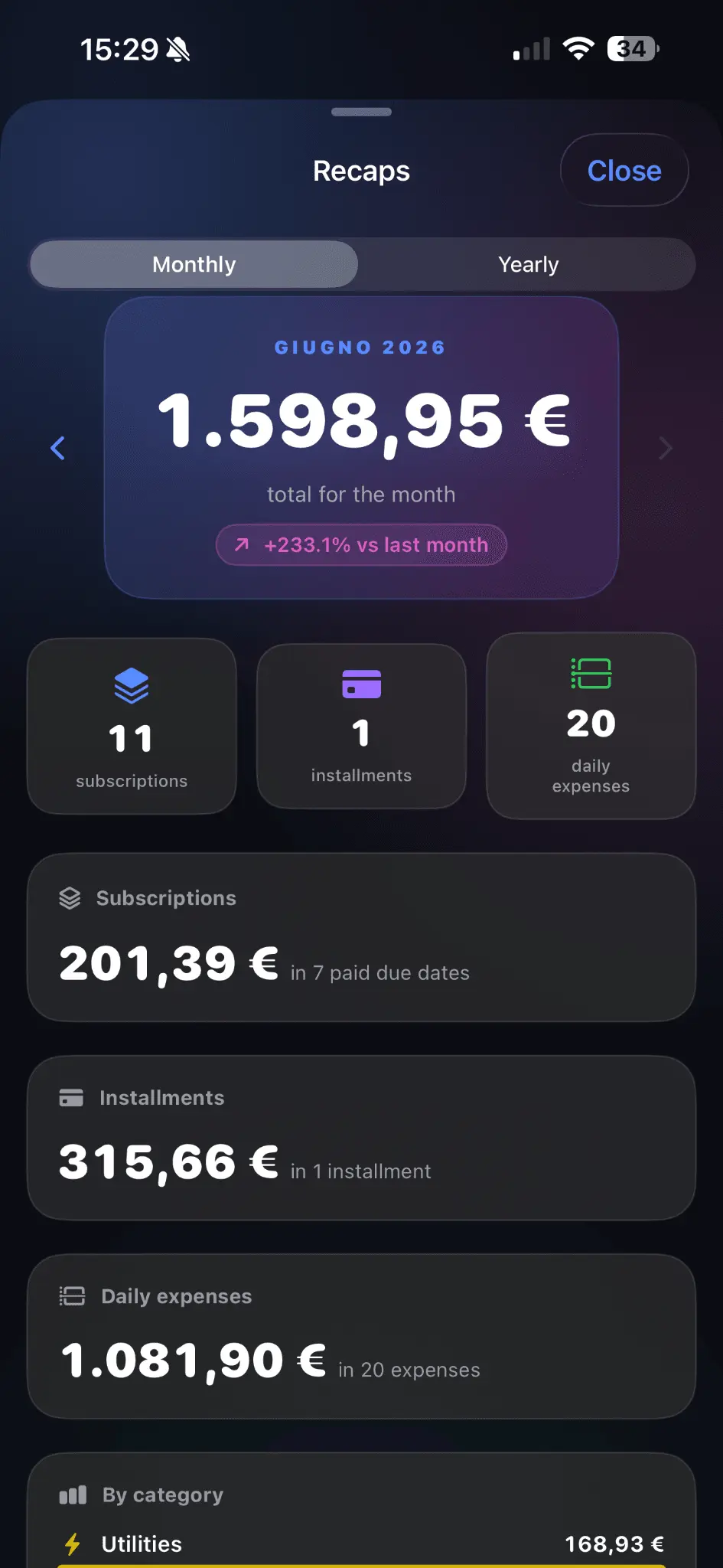 Screenshot 2 of ForeSpend