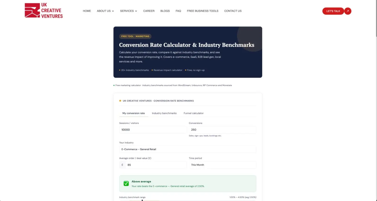 Screenshot 2 of Conversion Rate Calculator